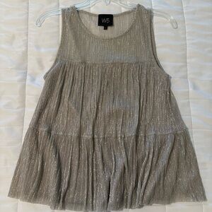 W5 Champagne Gold Shimmery Tank